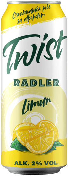Lav Twist Radler limenka limun 0.5l