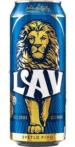 Lav Svetlo pivo limenka 0.5l