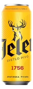Jelen Svetlo pivo limenka 0.5l