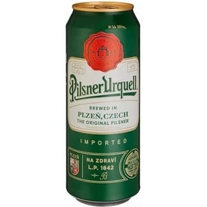 Pilsner Urquell Svetlo pivo limenka 0.5l