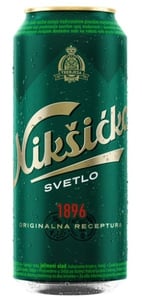 Niksicko Svetlo pivo limenka 0.5l