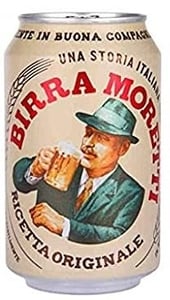 Birra Moretti Svetlo pivo limenka 0.33l