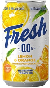 Jelen Fresh limun pomorandža 0% 0.33l