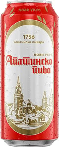 Apatinsko Svetlo pivo limenka 0.5l