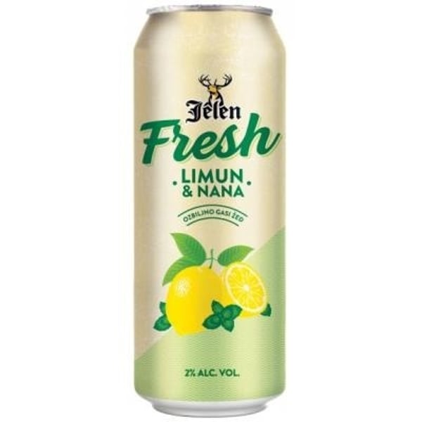Jelen Fresh limun & nana limenka 0.5l