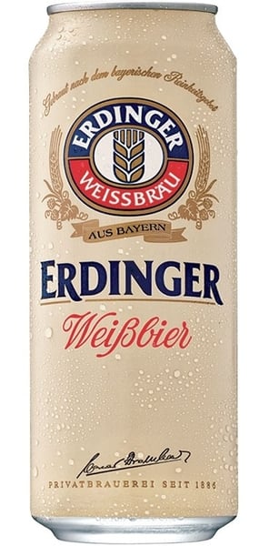 Erdinger Svetlo pivo limenka 0.5l