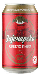 Zajecarsko Pivo Svetlo pivo limenka 0.33l