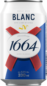 Kronenbourg Blanc 1664 Svetlo pivo limenka 0.33l