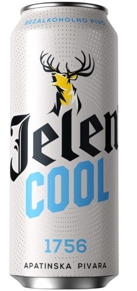 Jelen Cool Svetlo pivo limenka 0.5l