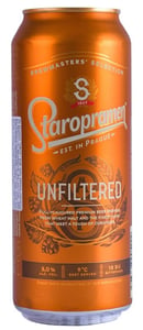 Staropramen Nefiltrirano pivo limenka 0.5l