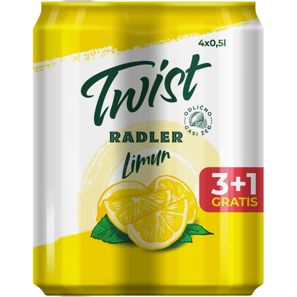 Lav Pivo limun 3+1 gratis 0.5l