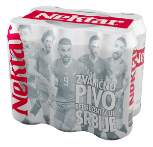 Nektar Svetlo pivo limenka 6x0.5l