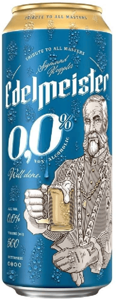 Edelmeister Bezalkoholno pivo limenka 0.5l