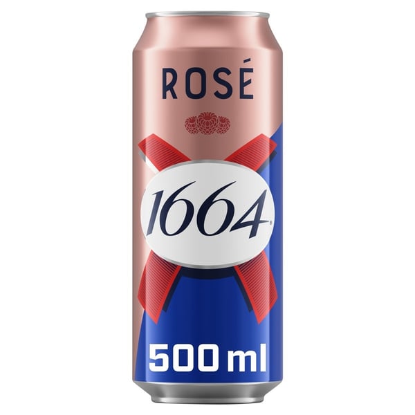 Kronenbourg Rose 1664 Svetlo pivo limenka 0.5l