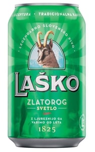 Lasko Svetlo pivo limenka 0.33l