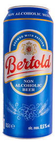 Bertold Bezalkoholno pivo limenka 0.5l