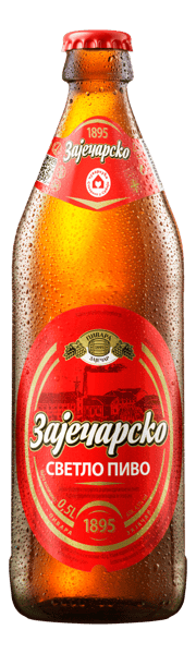 Zajecarsko Pivo Svetlo flasa 0.5l