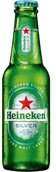 Heineken Silver svetlo pivo flasa 0.25l