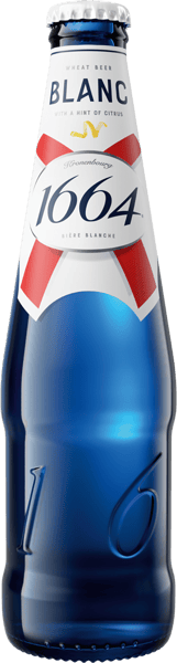 Kronenbourg Blanc 1664 svetlo pivo flasa 0.33l