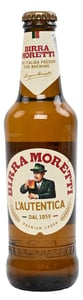 Birra Moretti Svetlo pivo flasa 0.33l
