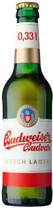 Budweiser Svetlo pivo flaša 0.33l