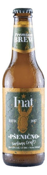 Inat Pivo kraft pšenično 5,6% 0.33l