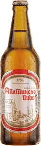 Apatinsko Svetlo pivo flaša 0.5l