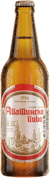 Apatinsko Svetlo pivo flaša 0.5l