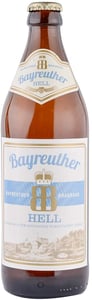 Bayreuther Svetlo pivo flaša Hell 0.5l
