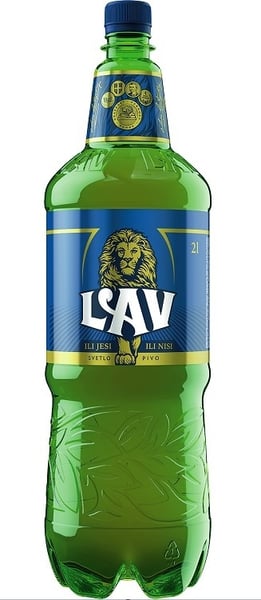 Lav Svetlo pivo flaša 2l