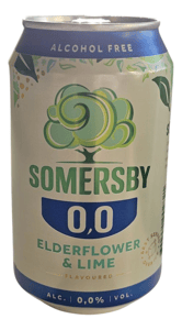 Somersby Elderflower & lime 0% 0.33l