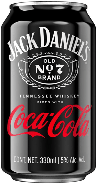 Jack Daniels Koktel Coca-Cola 5% 330ml