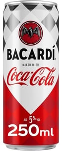Bacardi Koktel Coca-Cola & 5% 250ml