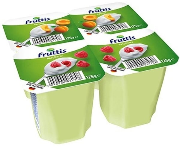 Fruttis Vocni jogurt breskva kruska banana 125g