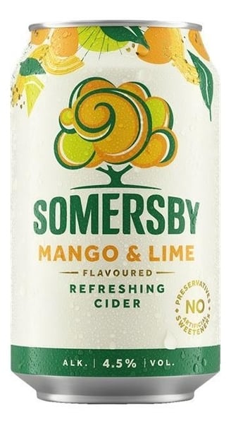 Somersby Mango&lime limenka 0.33l
