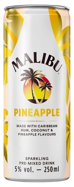 Malibu Koktel pineapple 250ml