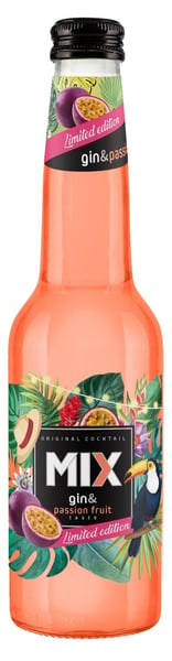 Mix Koktel Gin & passion fruit 330ml