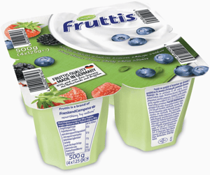 Fruttis Vocni jogurt CAMPINA borovnica i sumsko voce 0,2%mm 125g