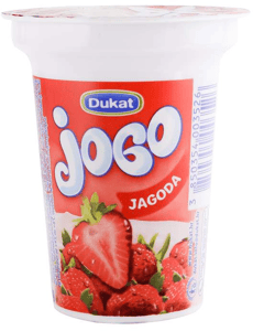 Dukat Vocni jogurt Jogo jagoda 150g
