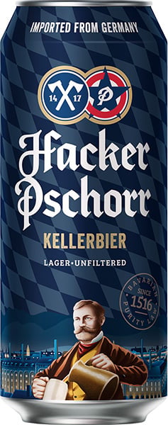 Hacker Pschorr Pivo nefiltrirano flaša 0.5l