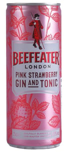 Beefeater Džin tonik pink limenka 0,25l