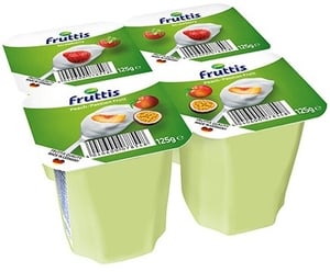 Fruttis Vocni jogurt jagoda breskva marakuja 125g