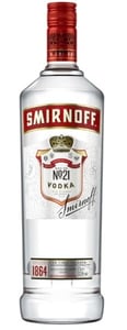 Smirnoff Vodka red 1l