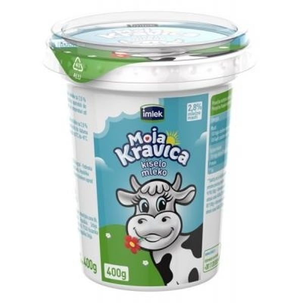 Imlek Kiselo mleko Moja kravica 2,8%mm 400g