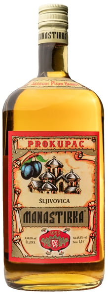 Prokupac Rakija Manastirka šljiva 1l