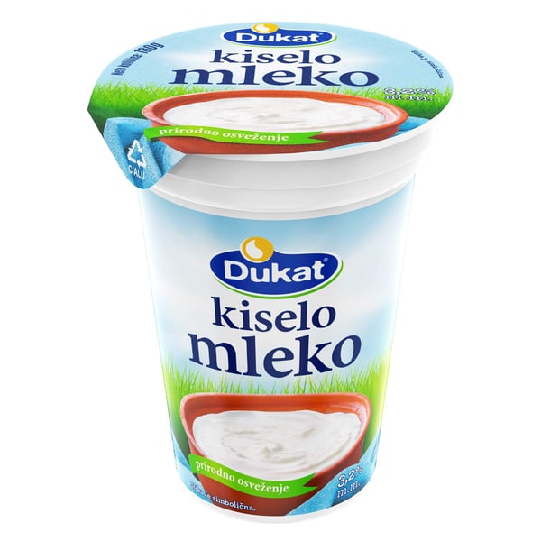 Dukat Kiselo mleko 3,2%mm 180g