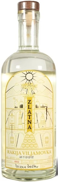 Zlatna Rakija viljamovka 0.7l