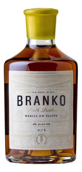 Branko Rakija Plum Premium šljiva 0.7l