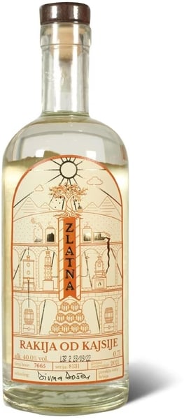 Zlatna Rakija kajsija 0.7l