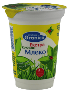 Mlekara Granice Extra kiselo mleko 6%mm 180g